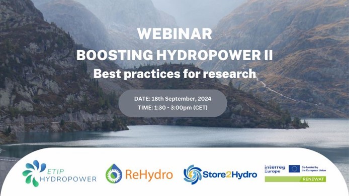 Webinar Boosting Hydropower Best Practices For Research With Rehydro